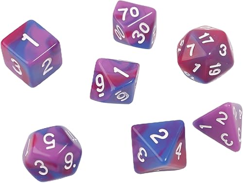 Miniatura 8 de cici store Juego de 7 dados poliédricos DND-D&amp;D para Dungeons-and-Dragons-RPG-MTG-Table-Games D&amp;d-Bandeja de dados verdes con cordón