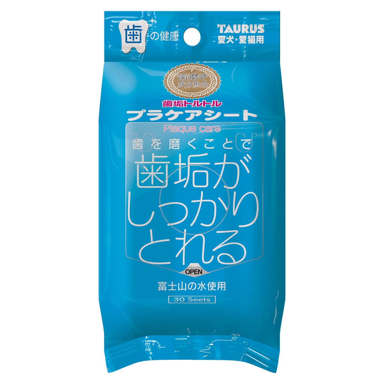 トーラス ペット愛犬・愛猫用 歯垢トルトル プラケアシート