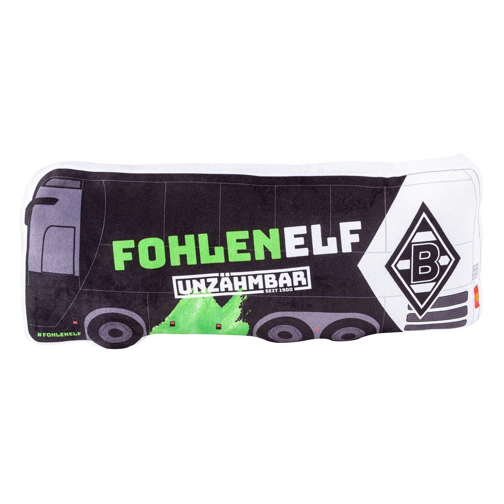 Borussia Mönchengladbach Plüschkissen Kissen Mannschaftsbus, 197020