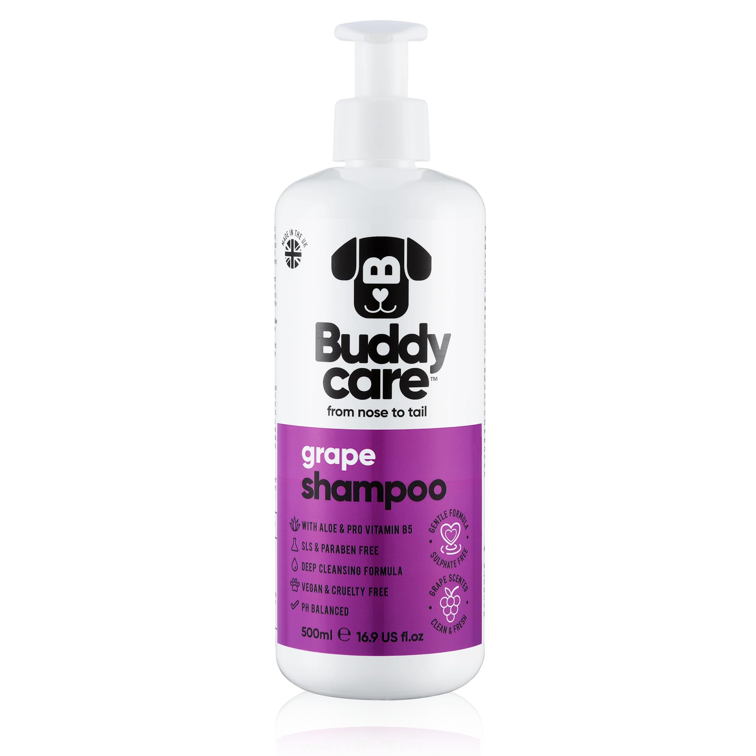 Buddycare Oatmeal Dog Shampoo for Smelly Dogs (16.90oz) - Hypoallergenic & Itch Relief Formula, Gentle on Sensitive Skin, Includes Dog Shampoo and Conditioner - Essential Dog Grooming Supplies — view 47