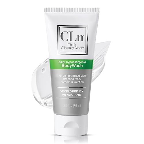 CLn® BodyWash – Gel corporal que no reseca conservado con hipoclorito de sodio, para pieles comprometidas propensas a eccema, dermatitis, sarpullido
