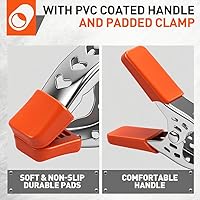 Vista 39 de HORUSDY - Pinzas con resorte de 6 pulgadas, juego de 27 piezas