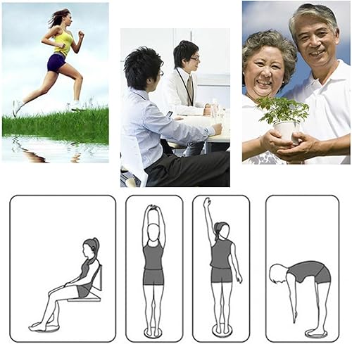 Miniatura 7 de Waistwhisper Body Shaping Waist Twisting Disc, Disco de susurro de cintura, Ejercicio de susurro de cintura, Tabla de masaje para torcer cintura con