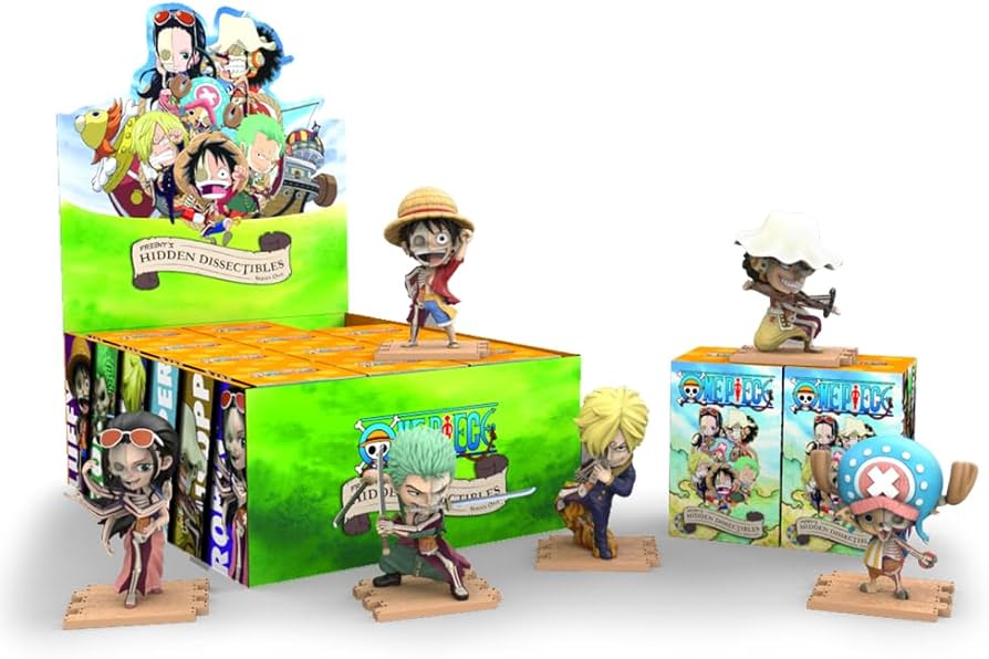 Amazon.com: Mighty Jaxx Freeny's Hidden Dissectibles: One Piece