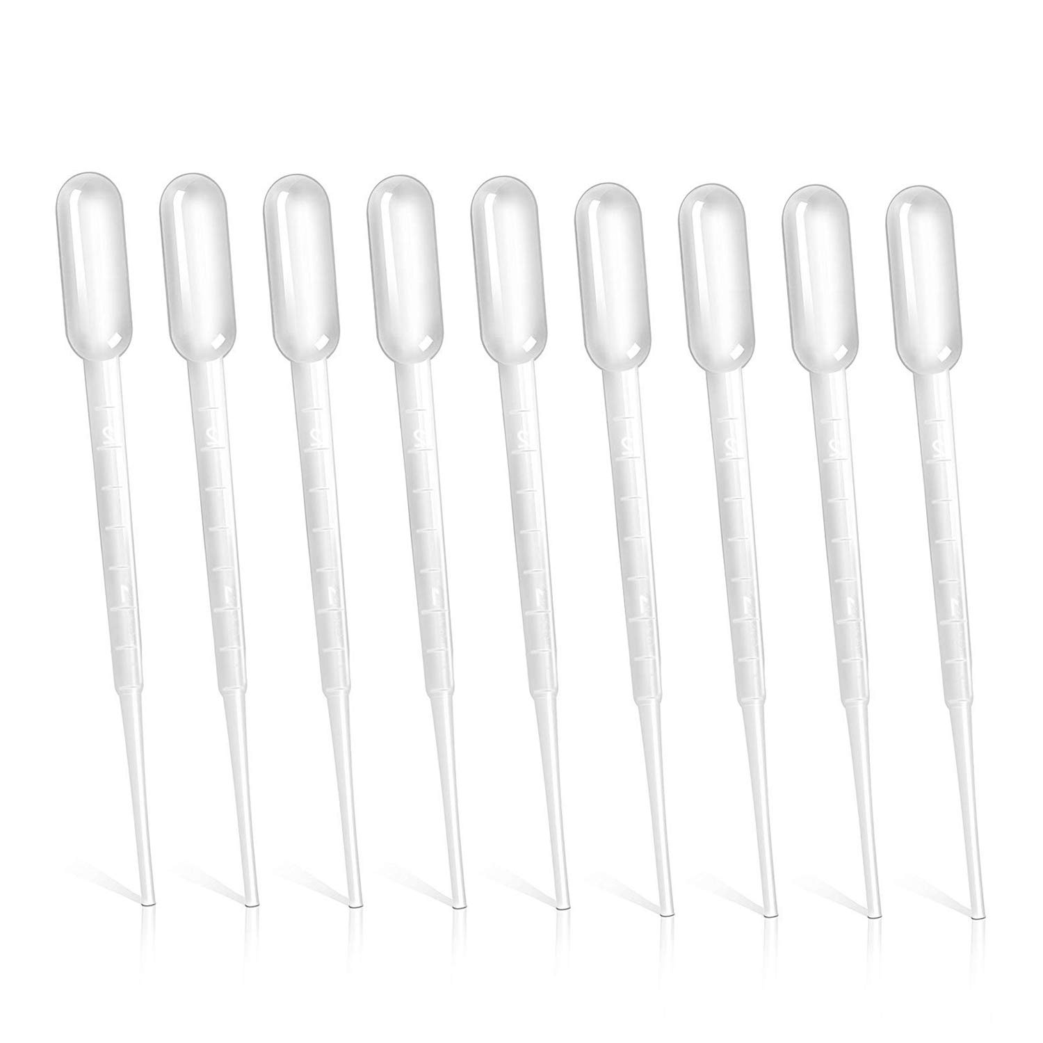 Amazon | スポイト 2ml 200本 ピペット 使い捨て 滅菌 プラスチック製 