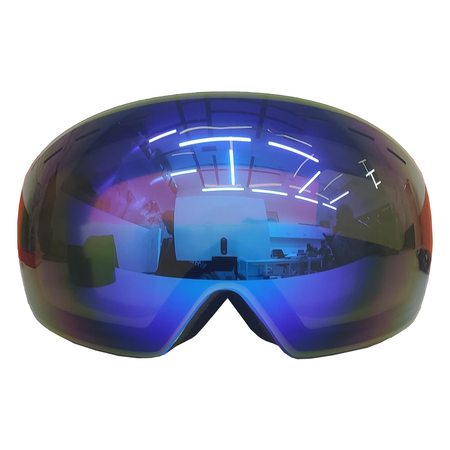 GOKYO K2 Ski & Summit Goggles Windy & high altitude trekking, skiing & mountain expeditions - Fog Resistant Ventilation System -Blue 4