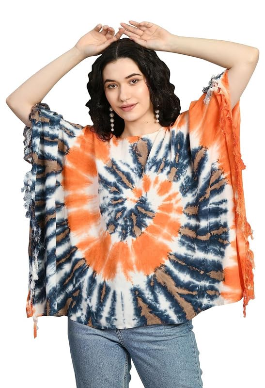cigain Women's Short Dashiki Print Kaftan Dress Beach Wear Kimono Nighty-picture-46