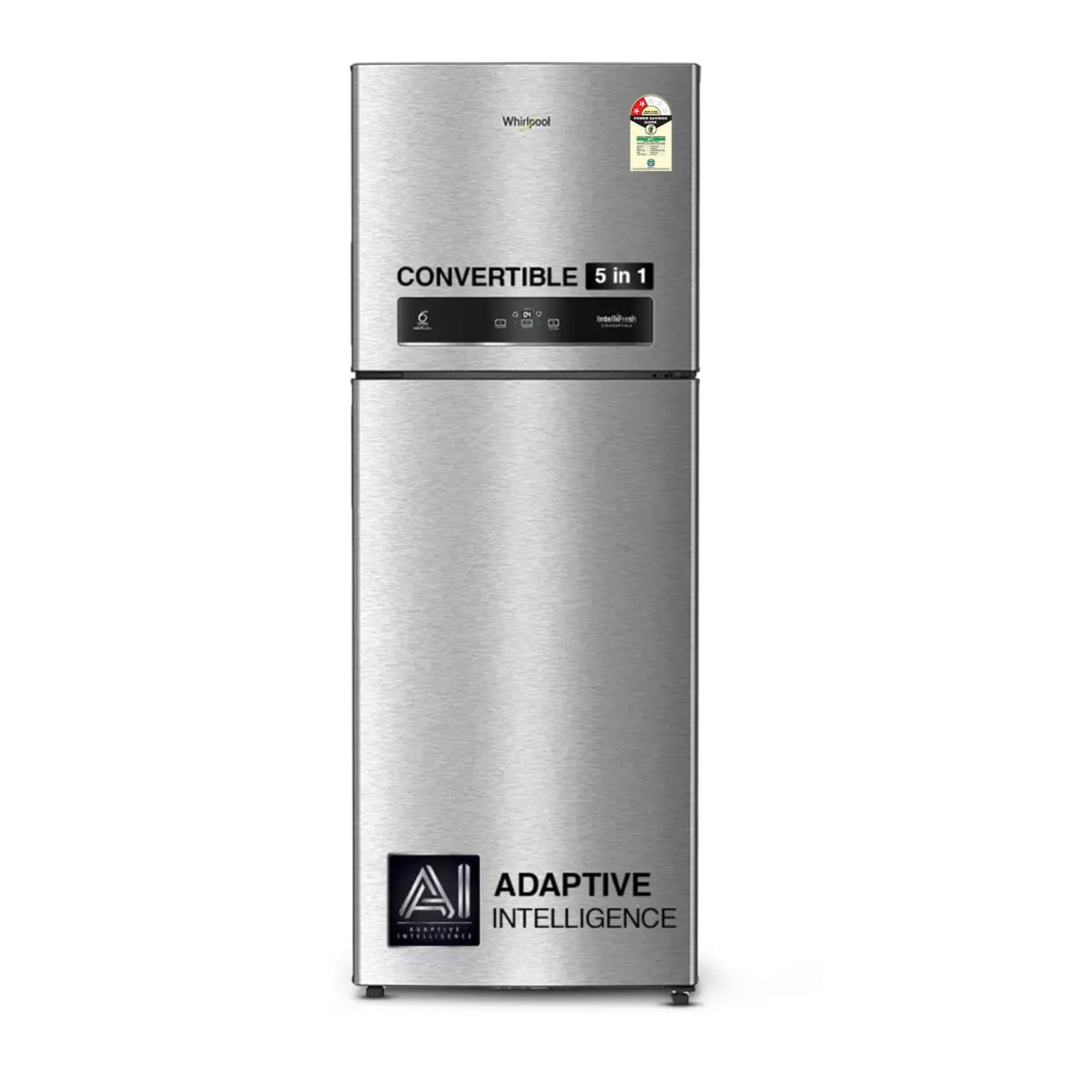 Whirlpool 411L 2 Star IntelliFresh Convertible Inverter Frost Free