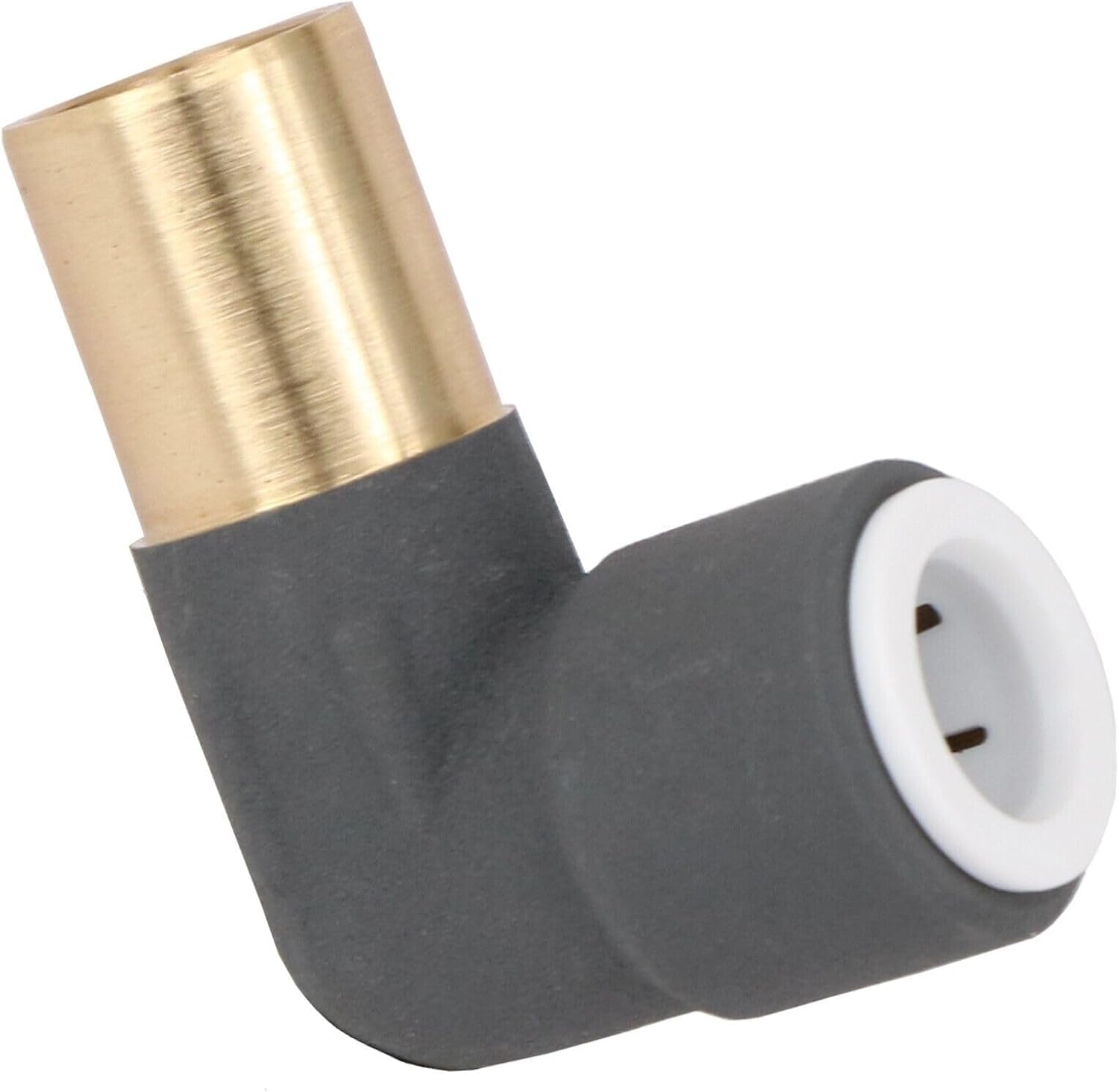 Radiator Valve Reducer Elbow Compression 15mm x 10mm Push Fit Anthracite x 2 - Image 4