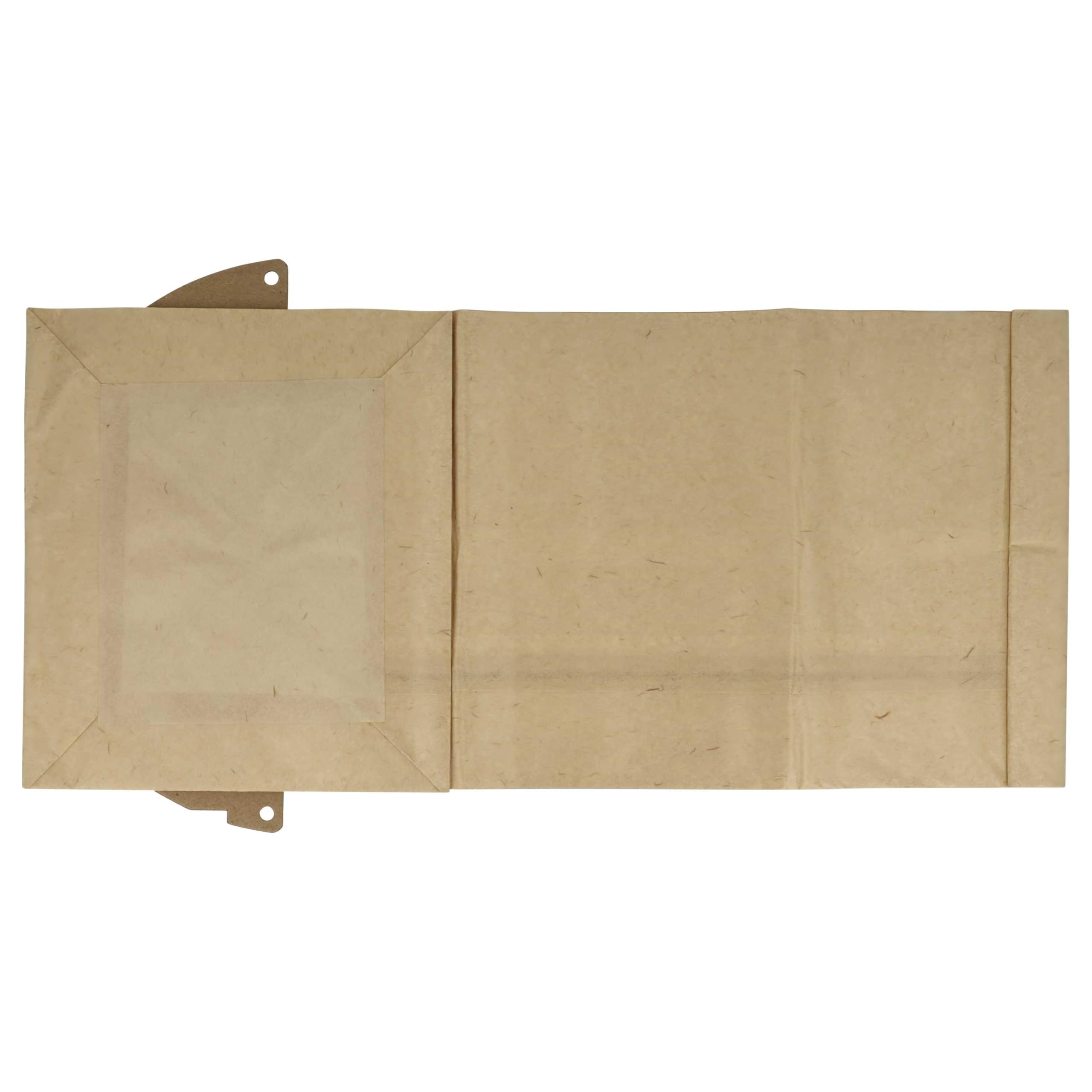 vhbw 50 x worek do odkurzacza kompatybilny z odkurzaczem Kärcher K 2601 Plus, K 2601, K 2501 TE, K 2501, A 2120 ME - 44 cm x 20 cm, brązowy