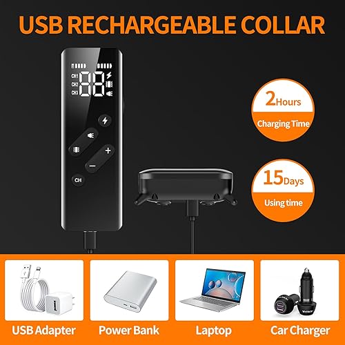 Miniatura 5 de Collar de entrenamiento para perros grandes