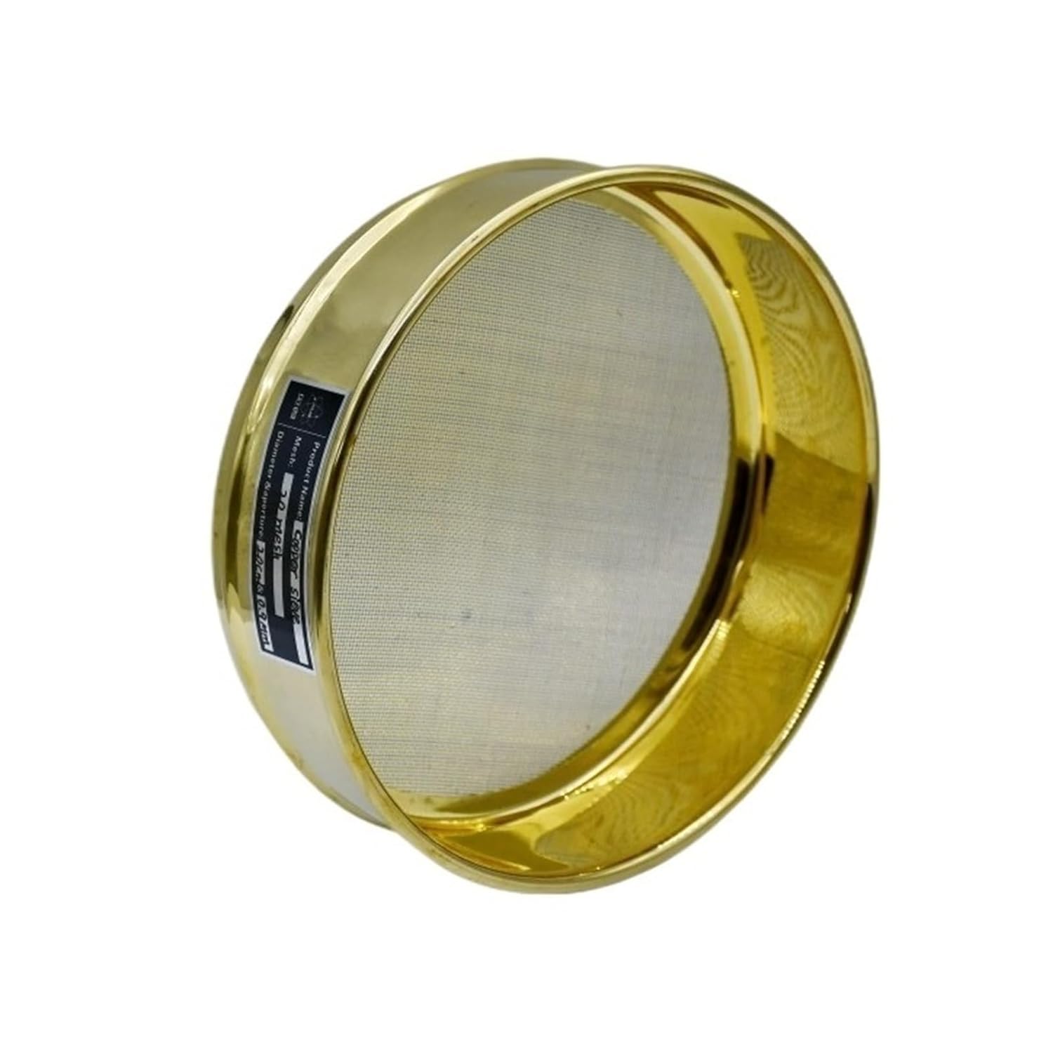 Lab Analysis Copper Test Sieve Sampling Inspection Pharmacopeia Chinese Medicine Standard Sieve Diam. 20cm 12-200 Mesh(300 mesh)