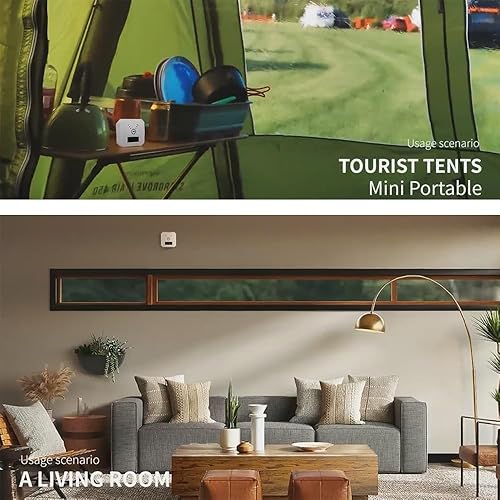 Miniatura 6 de Wxaxyuii Carbon Monoxide Detector,Portable Smart CO Alarm with LCD Display and Sound Warning,CO Monitor Alarm Detector for HomeRV,Battery Powered