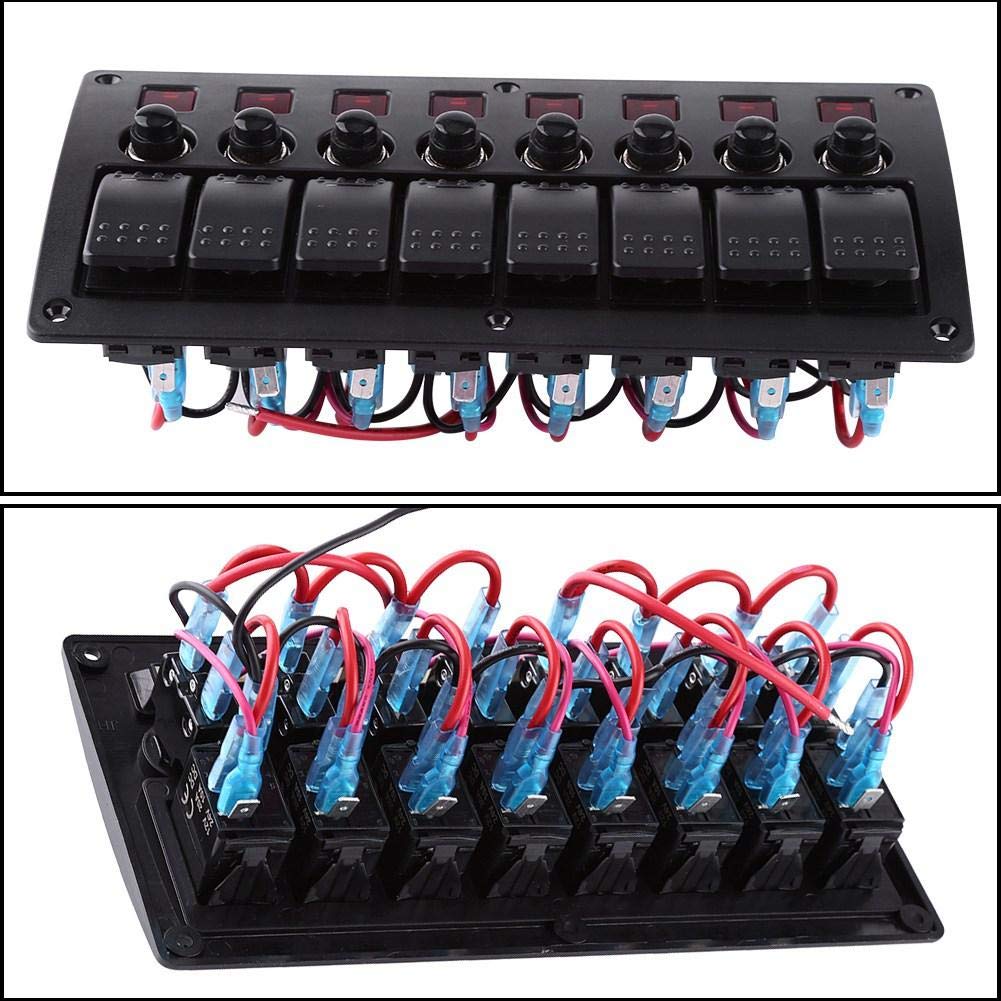 Marine Rocker Switch Panel & PCB Board Overload Protection Circuit