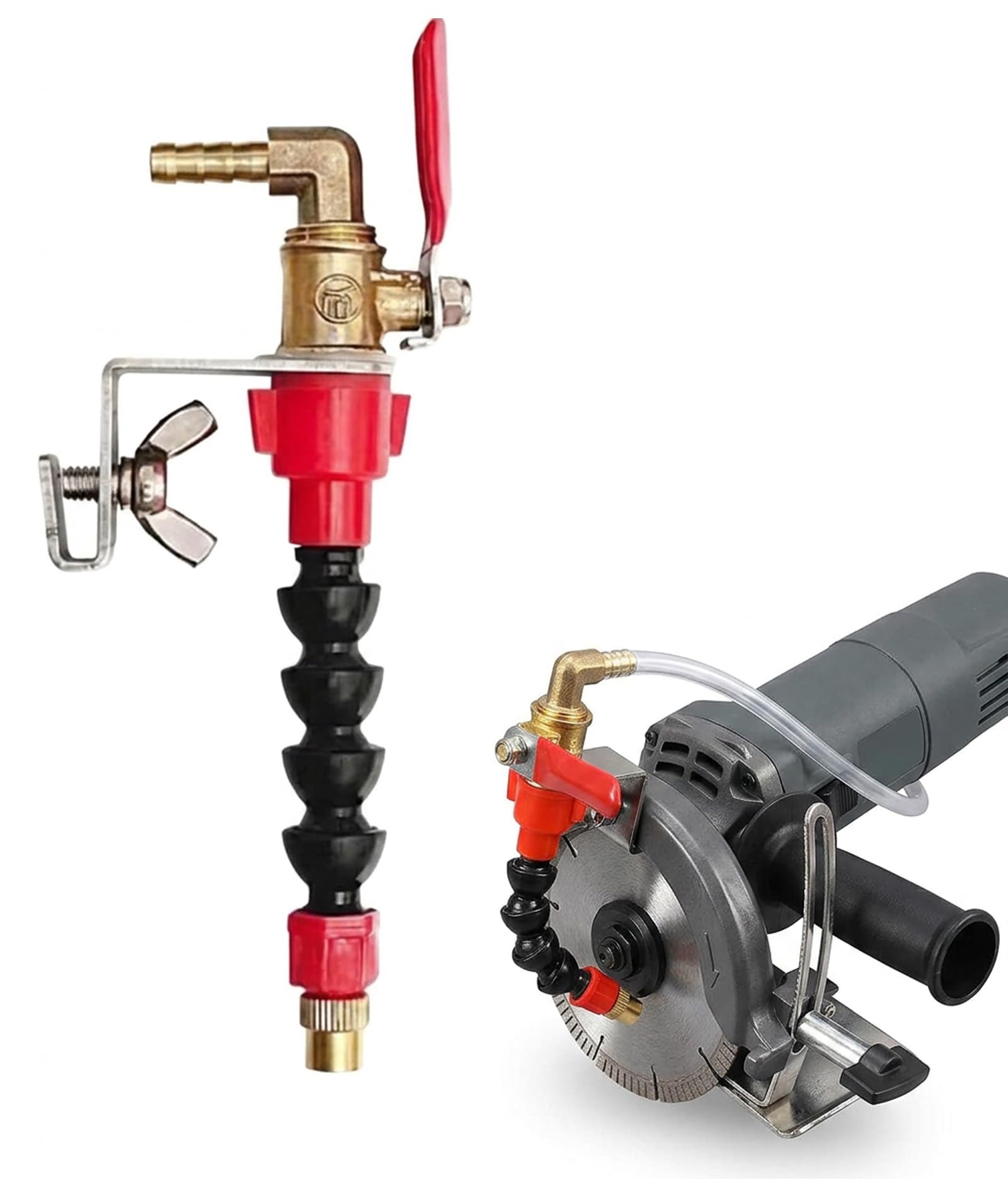 Mist Spray Nozzle, Angle Grinder Attachment, Coolant Misting for Metal Cutting and Woodworking, Plastic and Copper Construction-image-12