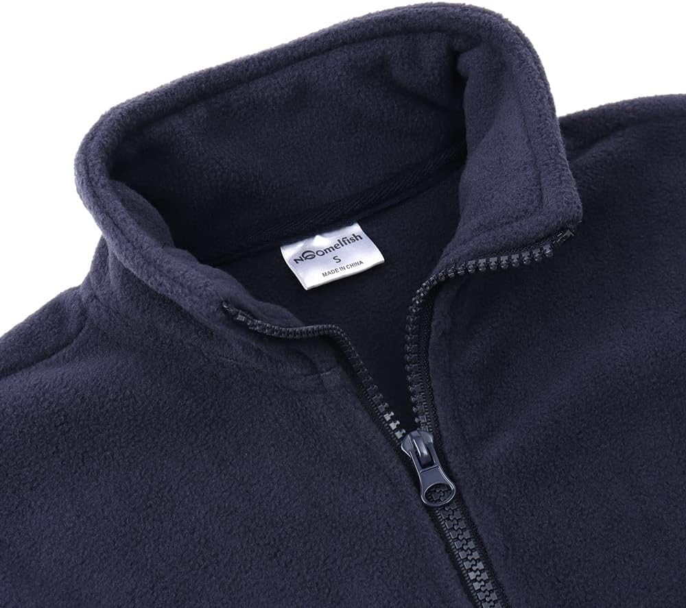 Noomelfish Girls Full Zip Soft Polar Fleece Jacket Outerwear Coat With Pockets (5-14 Years) - Image 2