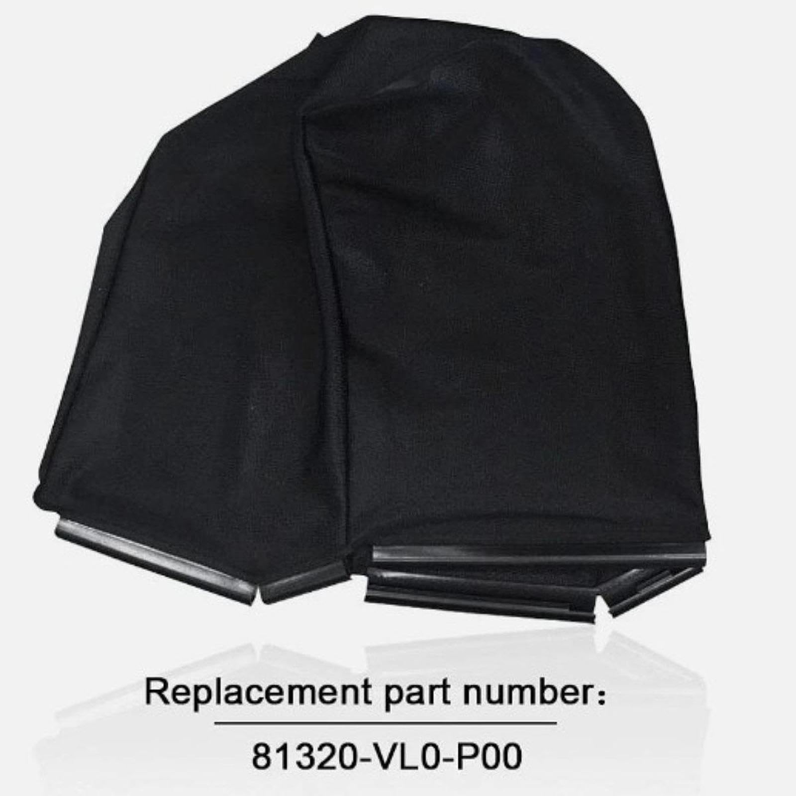 Bolsa para Cortacésped Compatible con 81320-VL0-P00 Repuesto de Colector de Césped Resistente de Tela Transpirable Adecuada para Jardín Patio Porche
