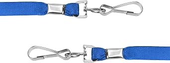 10 Pack Lanyards for ID Badges, Bulk Lanyards with Clip Swivel Hooks for Badge Holders