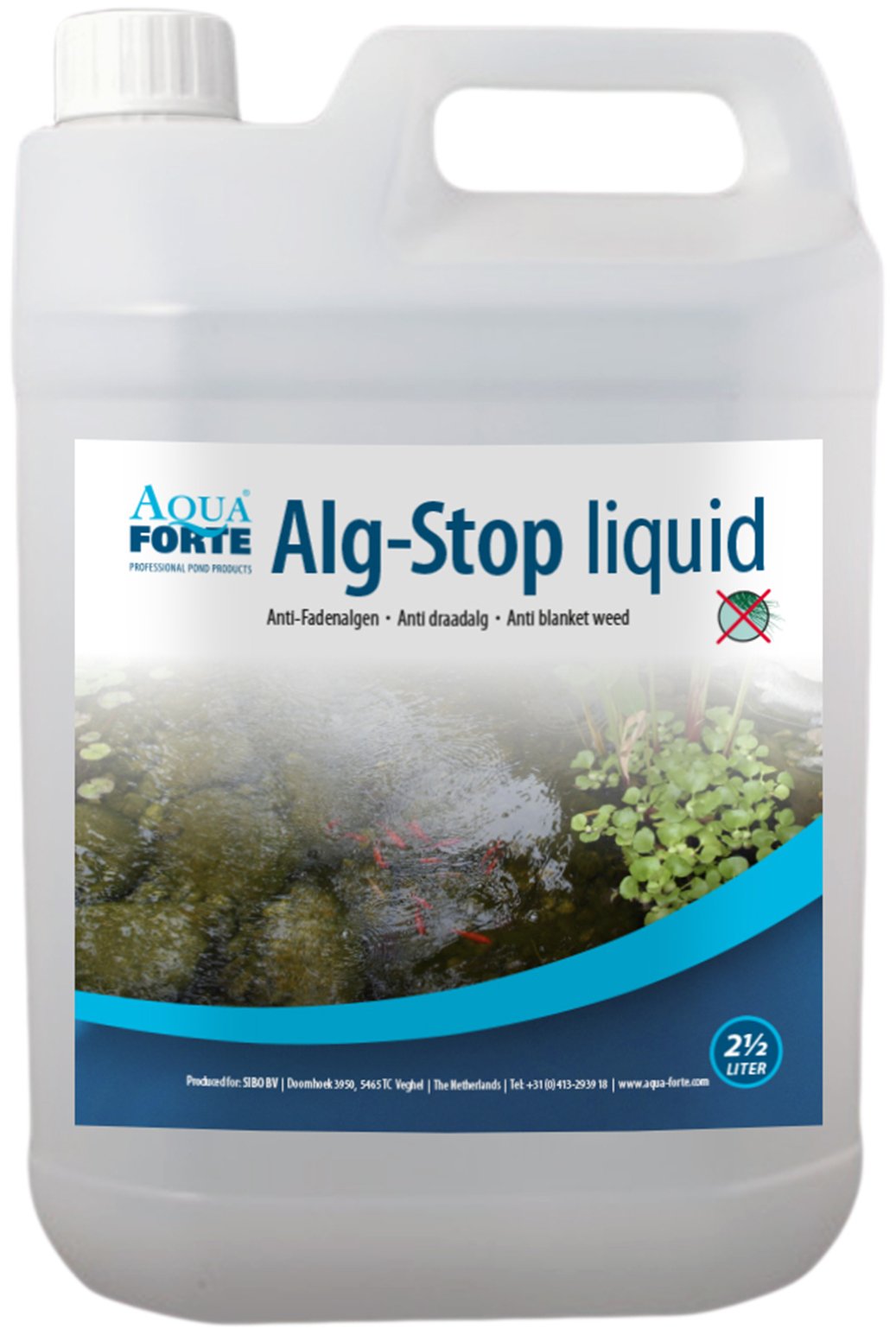 AquaForte - Alg-Stop Anti-Fadenalgenvernichter flüssig, 2,5 Liter