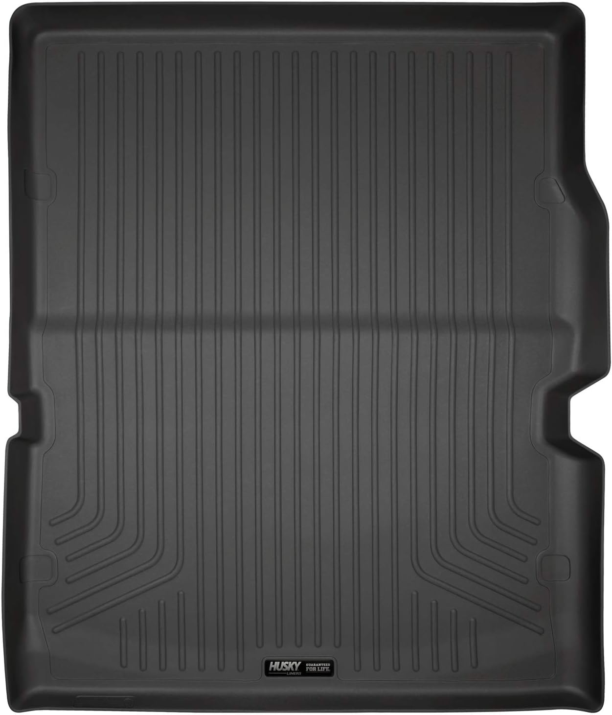 Husky Liners Weatherbeater Cargo Liner | Fits 2011 - 2024 Dodge Durango w/3rd Row Seat (Fits to Back of 2nd Row Over Folded Flat 3rd Row) | Cargo, 1-pc Black - 20421 Durango - Cargo