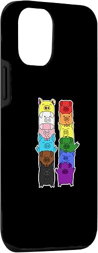 Miniatura 6 de iPhone 12 mini Pride Progress Flag Pig Design for Equality Case