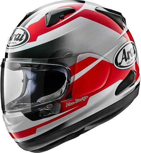 Arai Cascos Quantum-X Casco de acero (S, rojo)