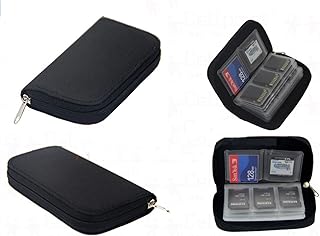 SD Card Holder Cases Micro Memory Card Cases Memory Card Storage Carrying Pouch Case for Holder Wallet Memory Card Case Card Sleeves SD Card Storage