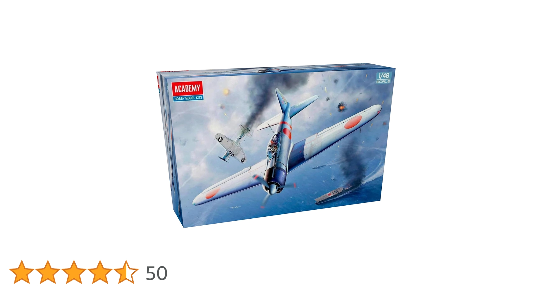 Amazon | アカデミー(Academy) 1/48 日本海軍 零式艦上戦闘機21型