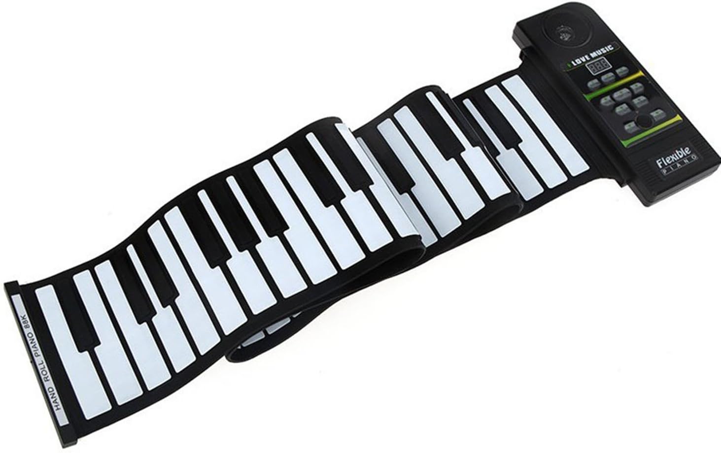 88 Keys Portable Electric Rollup Piano Keyboard with Louder Speaker Amazon.co.uk Musical