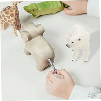 Amazon.co.jp: INOOMP 小さなクマのモデル つめた 小さな