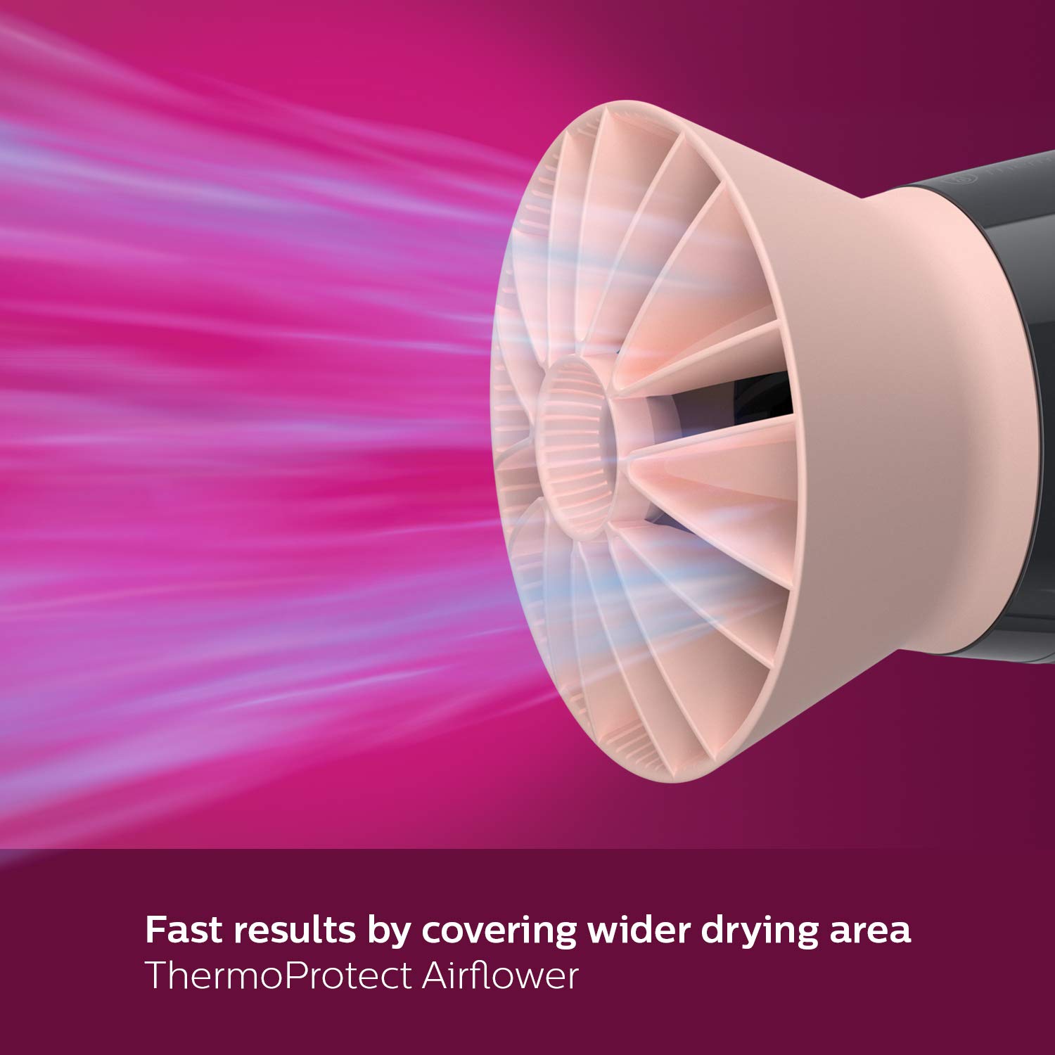 Hair Dryer Wide Drying Area