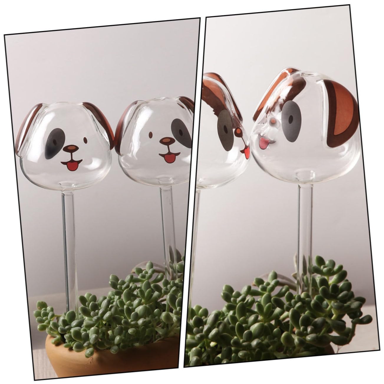 HANABASS 2 Ensembles Dispositif Arrosage Automatique De Chiot De Goutteurs pour Plantes Décoration Pratique pour Intérieur Jardin 2 Pièces * 2