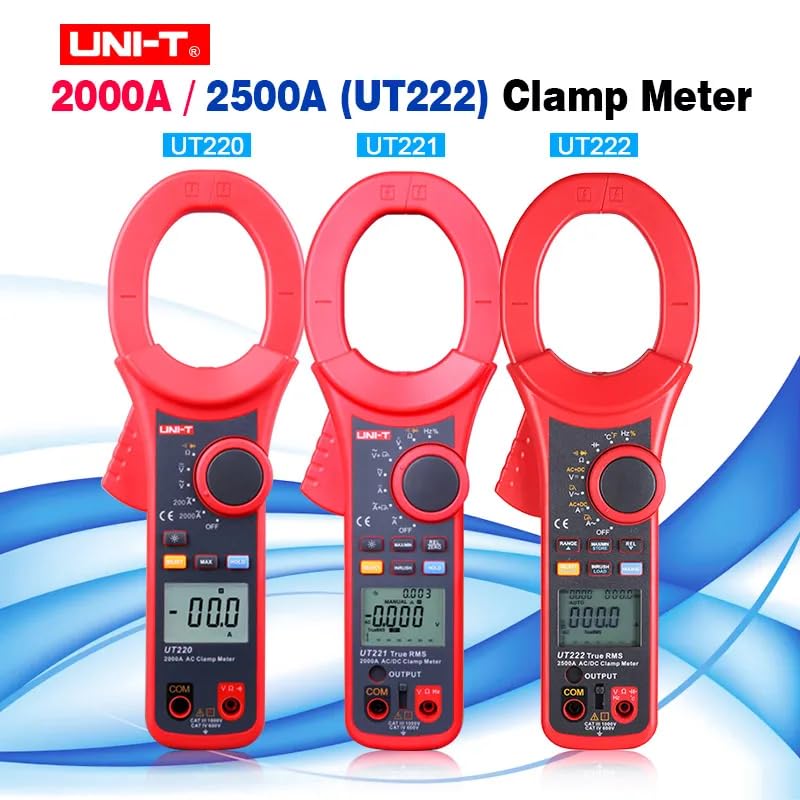 UNI-T UT200 Series 1000A True RMS Digital Clamp Meters Overview