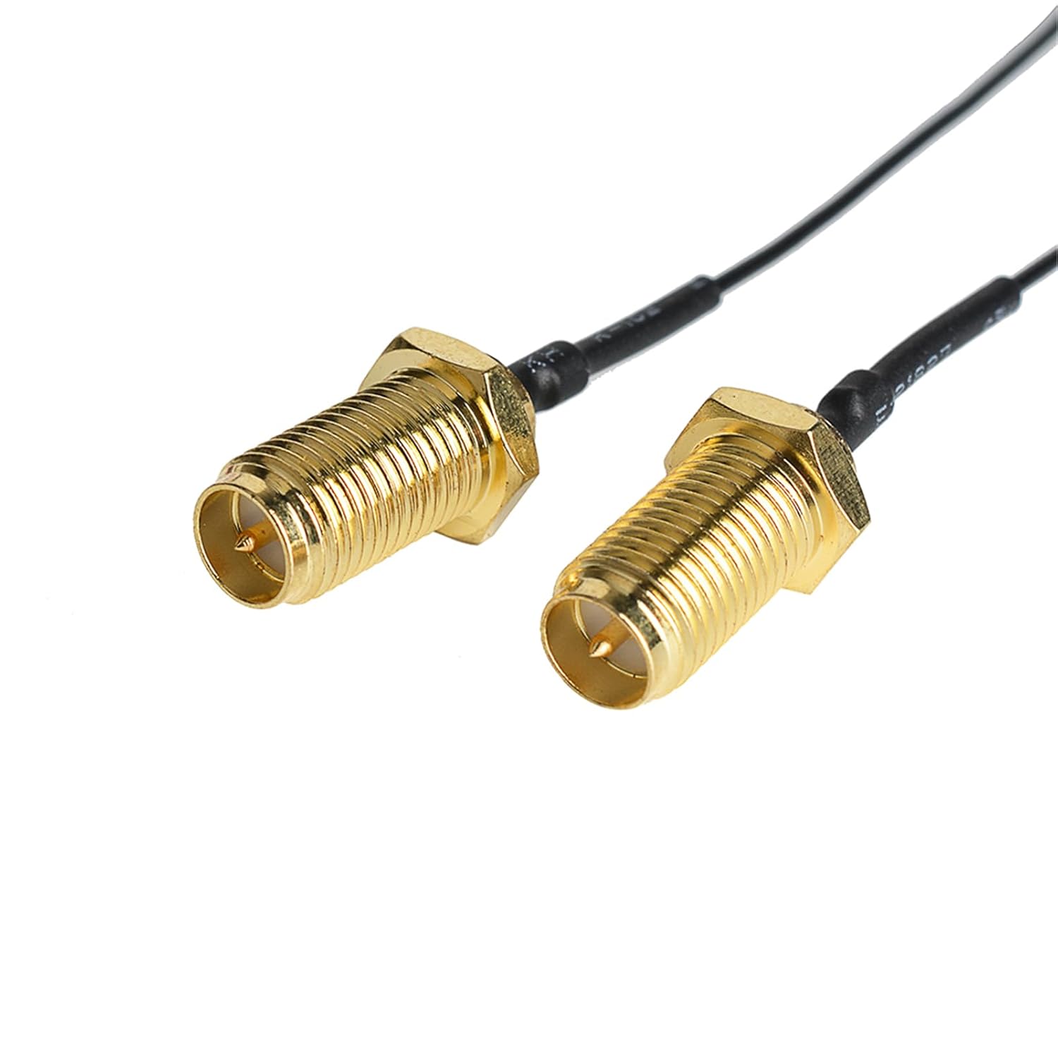 HIGHFINE 2 x 6dBi 2.4GHz 5GHz Dual Band WiFi RP-SMA Male Antenna+2 x 35CM RP-SMA IPEX MHF4 Pigtail Cable for M.2 NGFF WiFi WLAN Card image 5 of 8 B07P8CKGZM