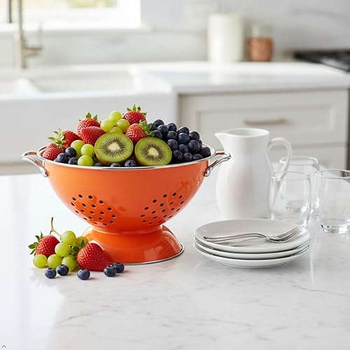 Vista 16 de Colador de Reston Lloyd, color azul índigo, Blanco