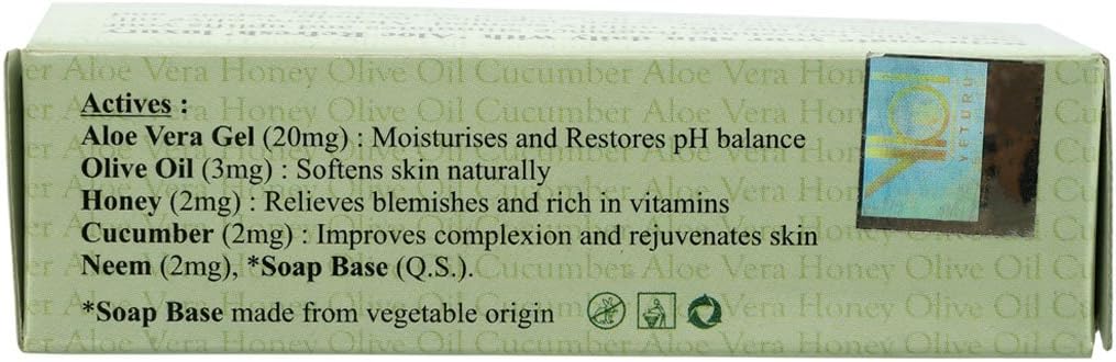 Yeturu's Aloe Refresh Premium Soap 100gms (Set of 4)