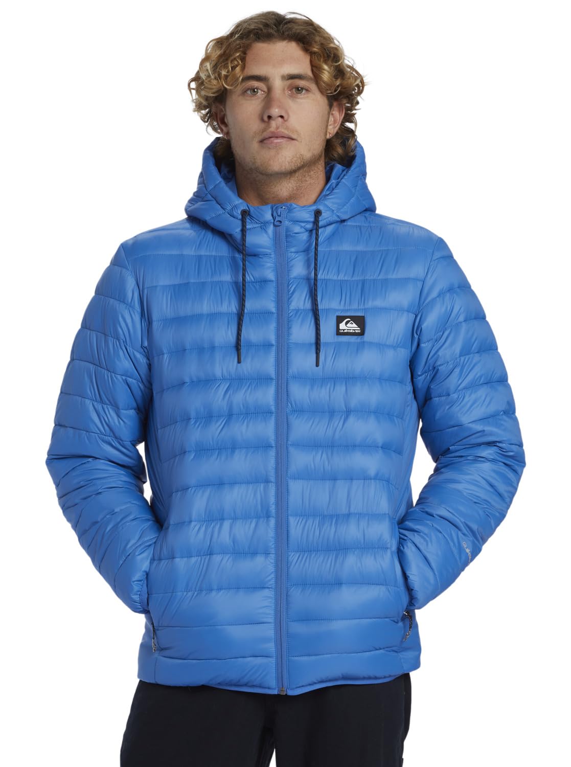 Quiksilver Jacket Scaly Hood Men Blue L