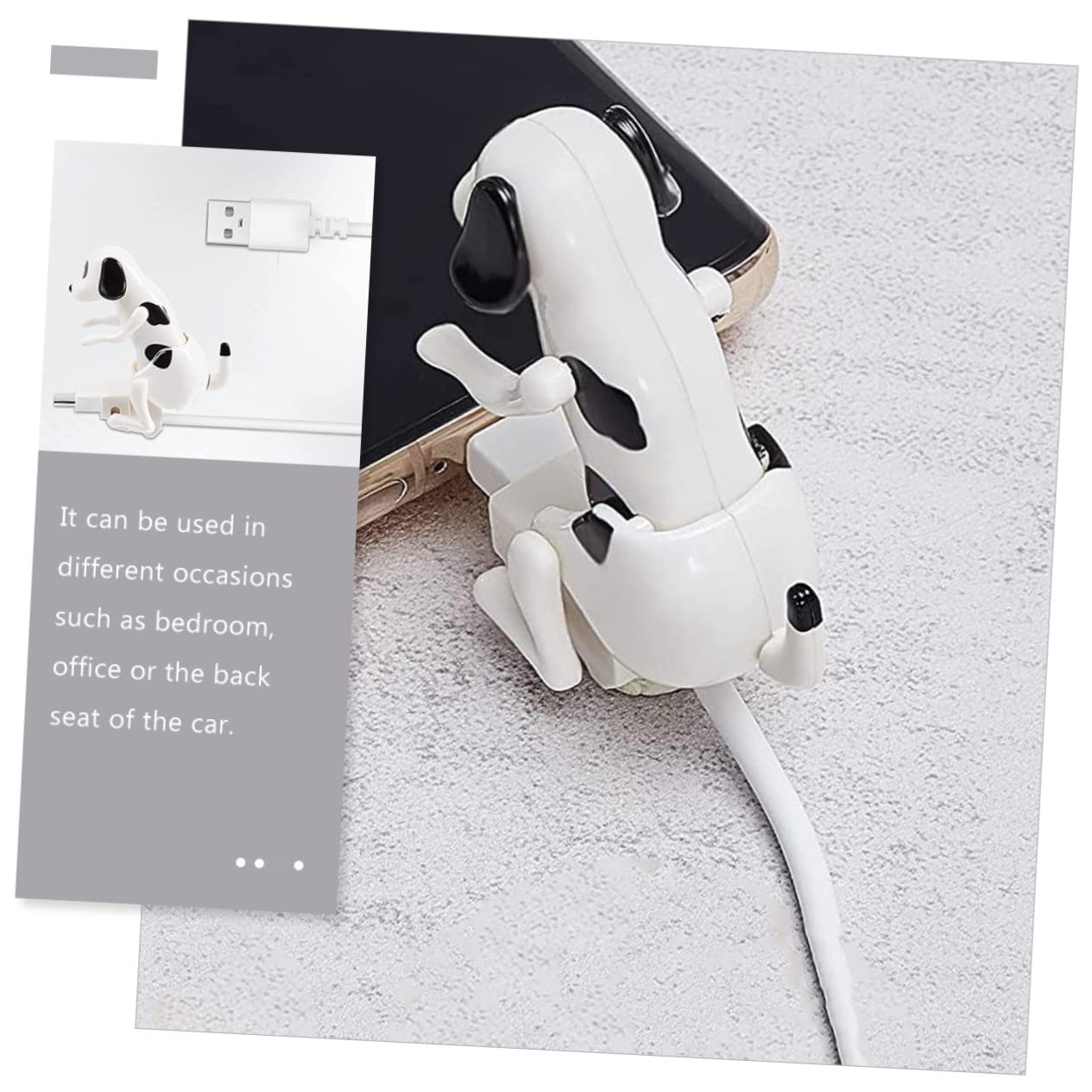 jojofuny 5piezas Cable De Type-c Diseño Divertido Línea De Para Dispositivos Type- Rápida De Transportar y Almacenar