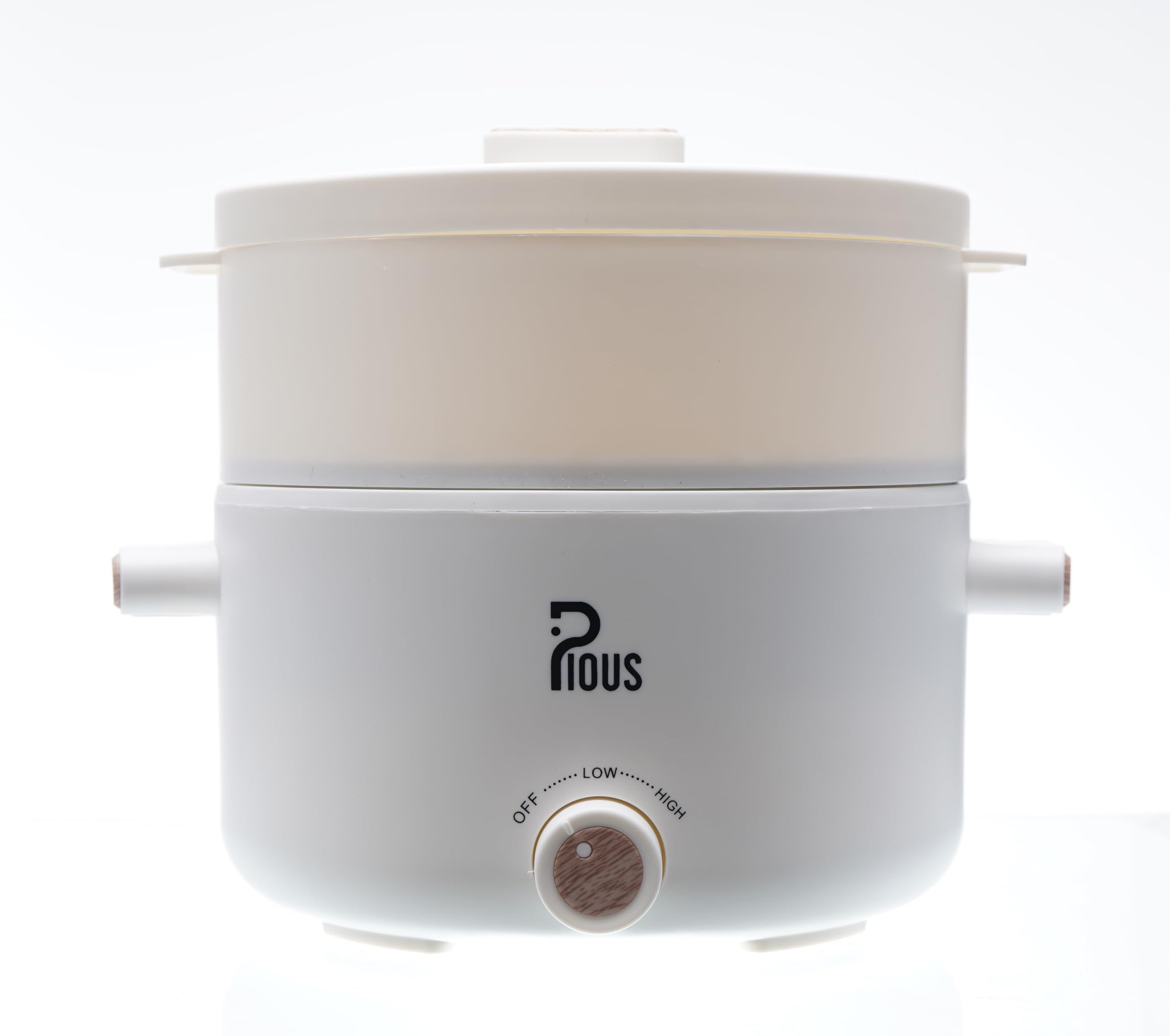 Pious Multipurpose Electric Kettle Cooker With Steamer 2 Litre | Boil, Steam, Fry, Saute | Non-Stick Cooking Pan | Kettle For Water, Milk, Tea, Soup, Noodles, Rice (White Cream) (B0D8J7P4GQ) Amazon Price History, Amazon Price Tracker
