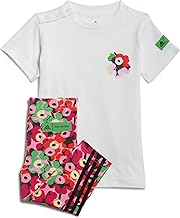 adidas X Marimekko Baby and Toddler Girls Summer Tights and Tee Set