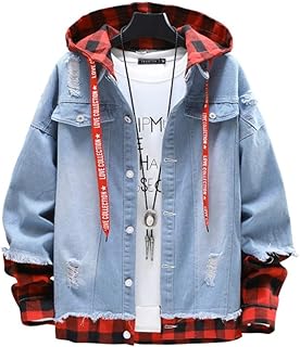 denim jacket with hoodie