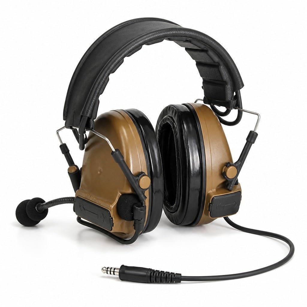 Auriculares Tácticos C3, De Silicona Primera Calidad Con Reducción Ruido