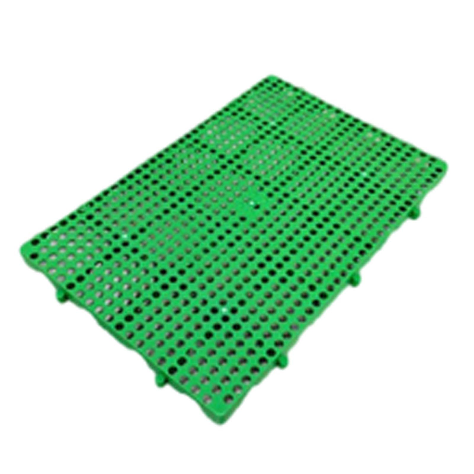 Palettes en Plastique pour Le Stockage de sous-Sol,Résistant À l'eau Palettes Plastiques Légères Entrepôt,Respirante,Étanche,Antidérapant,pour Supermarché Cuisine Extérieur