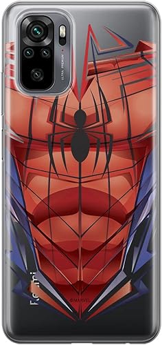 Miniatura 2 de ERT GROUP Caja del teléfono móvil para Xiaomi REDMI Note 1010S Original y con licencia oficial Marvel Patrón Spider Man 006 adaptado de manera