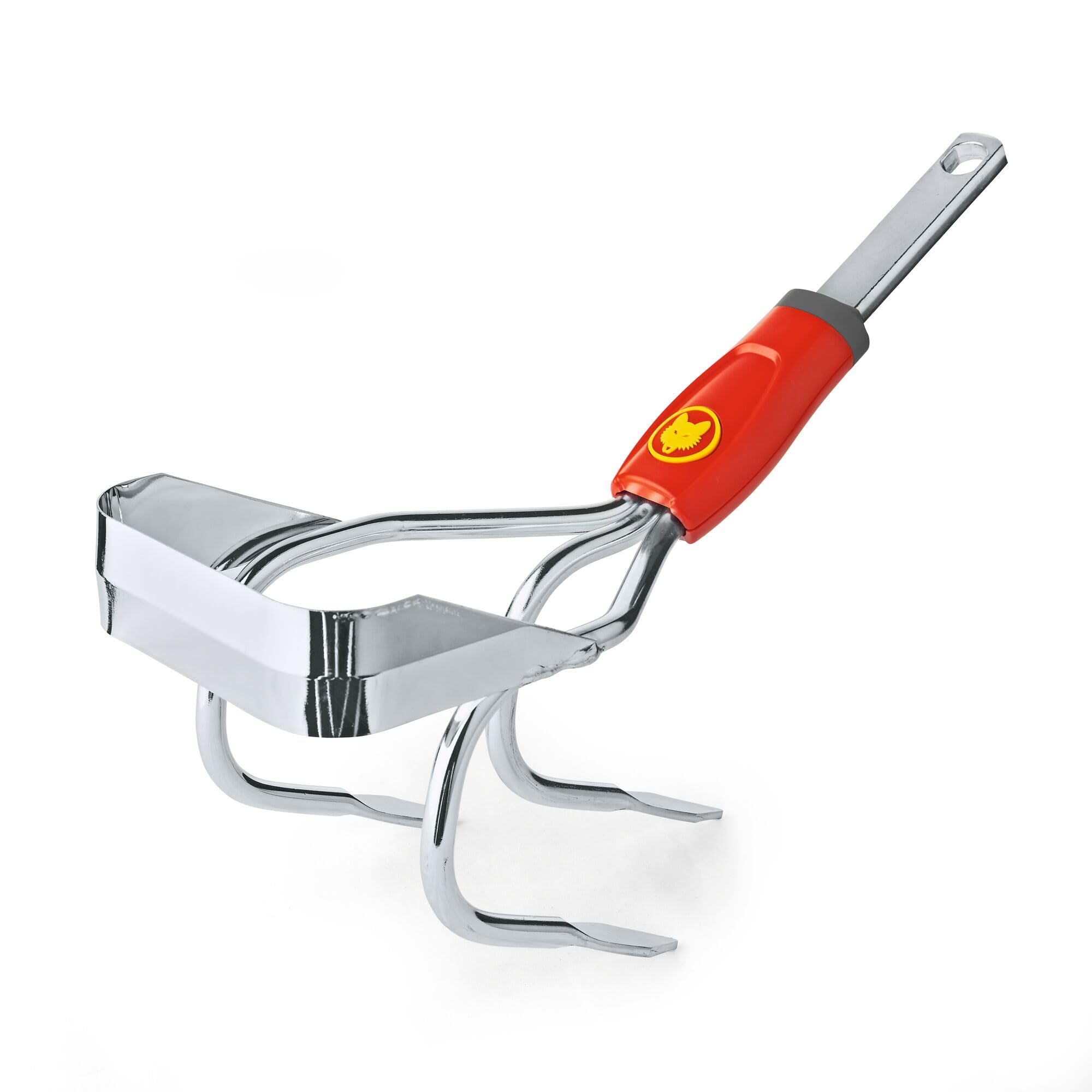 Wolf-Garten 7SingleAAA004650 IE-M Coltivatore Sarchiatore, Rosso/Argento, Single5x26.Singlex39.5 cm