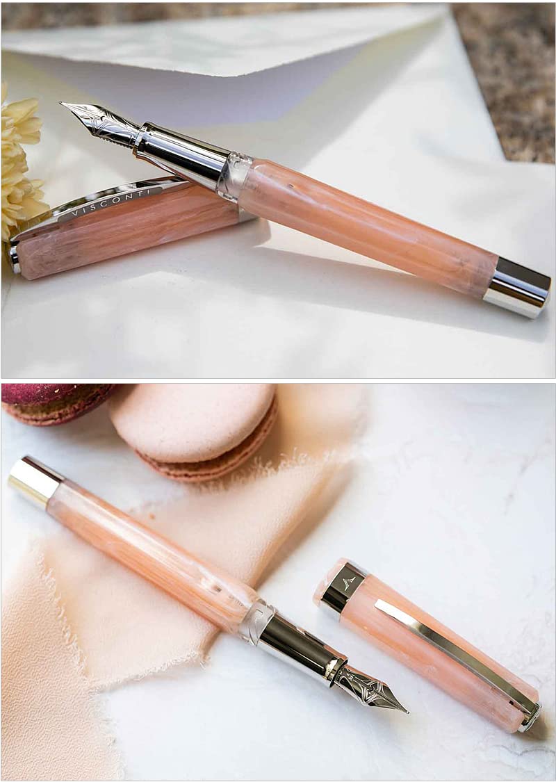 Amazon | ビスコンティ VISCONTI 万年筆 オペラレギュラーピンクCT 14K