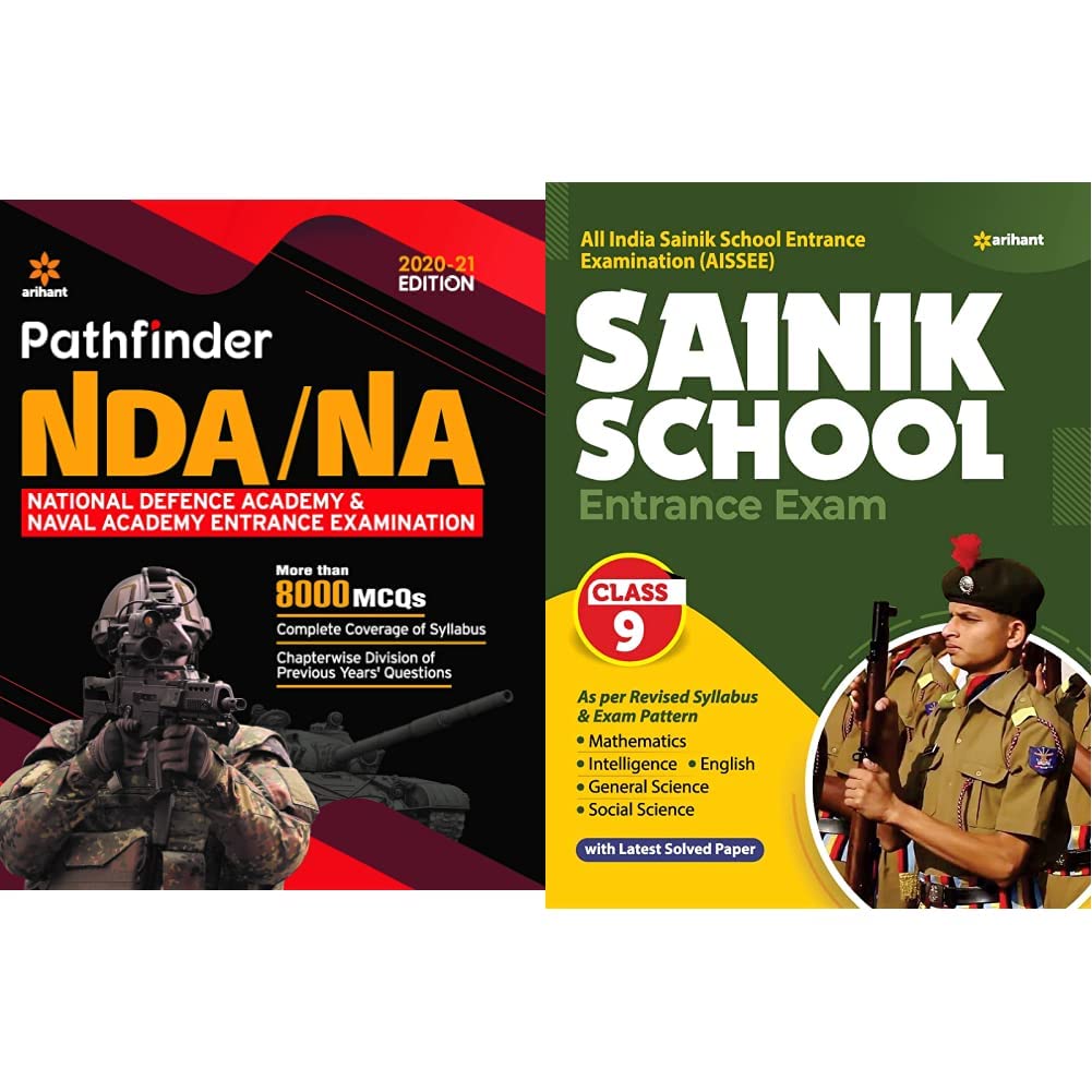 Pathfinder NDA/NA National Defence Academy & Naval Academy Entrance Examination & Sainik School Class 9 Guide 2022