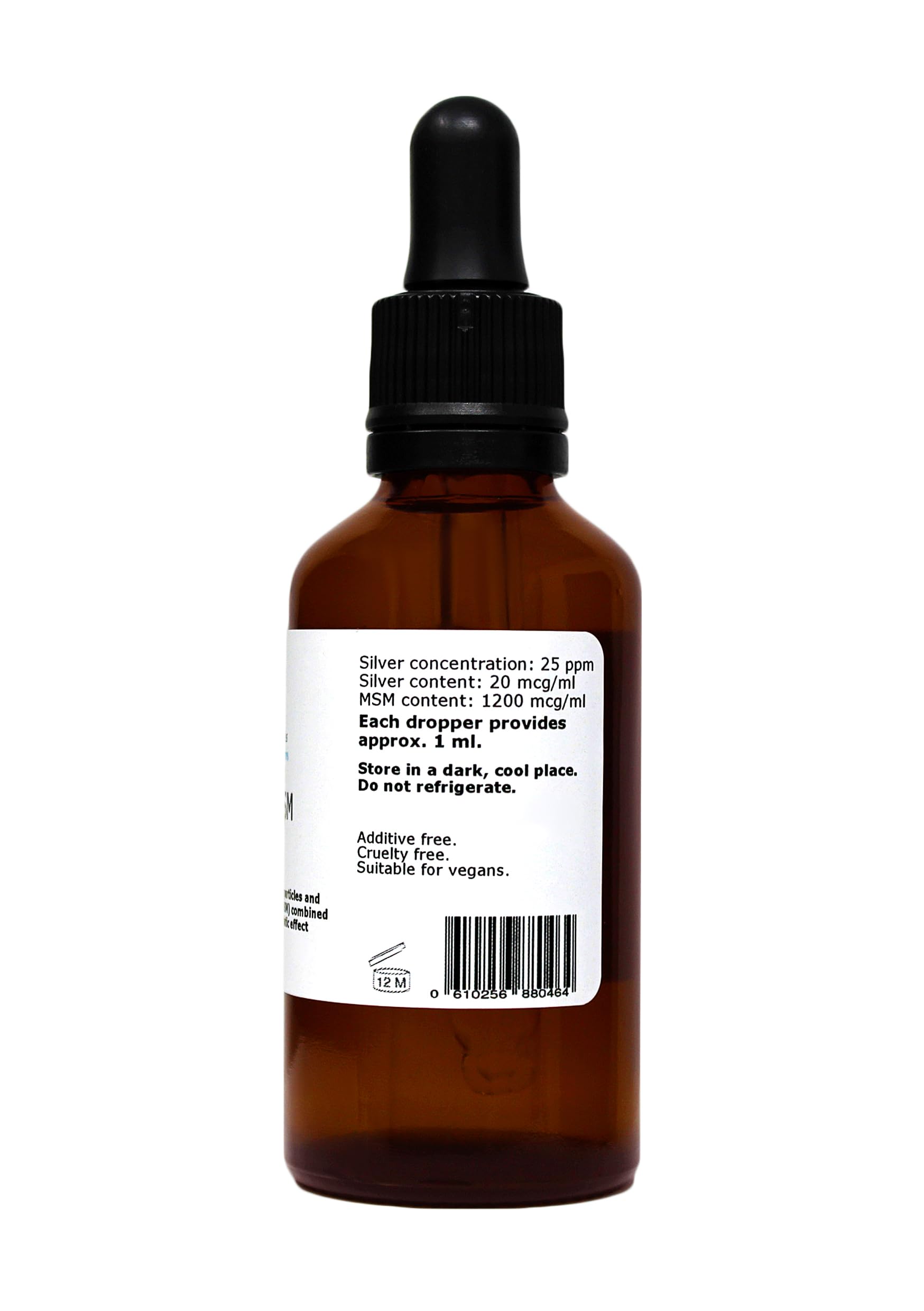 Argent-MSM 25 Liquide Compte-Gouttes 50 ml