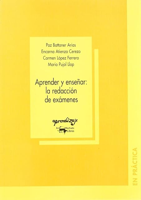 Portada de Aprender y enseñar: la redacción de exámenes