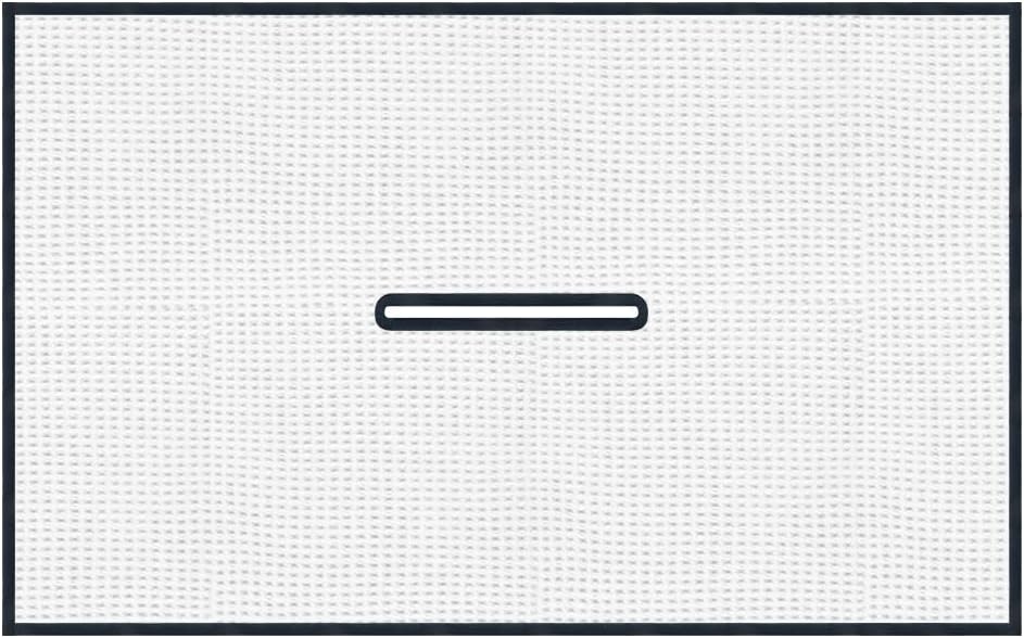 CRAFTSMAN GOLF Golf Towel 31"x 19" with 8" Center Slit, Waffle Pattern Golf Cleaning Towels for Golf Bags White - Image 2